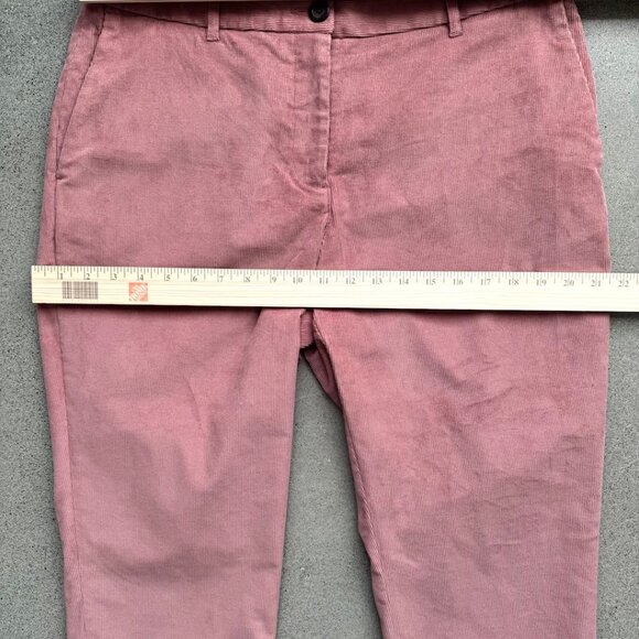 WILDFANG Essential Trouser Rose Brown Size 10 - Picture 4 of 9